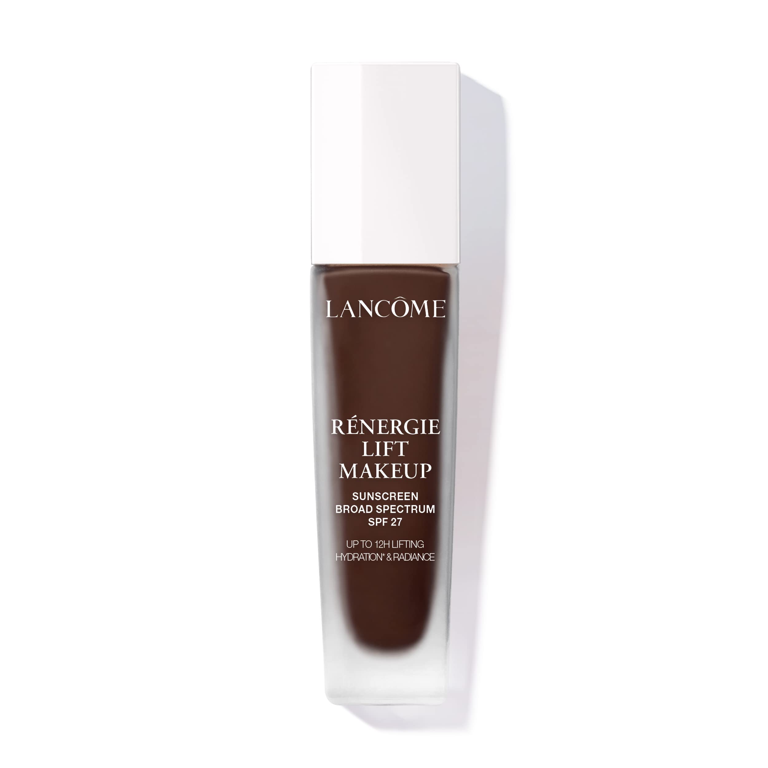 Lancôme Renergie Lift Foundation bottle-pump demonstrates long-wearing hydration.