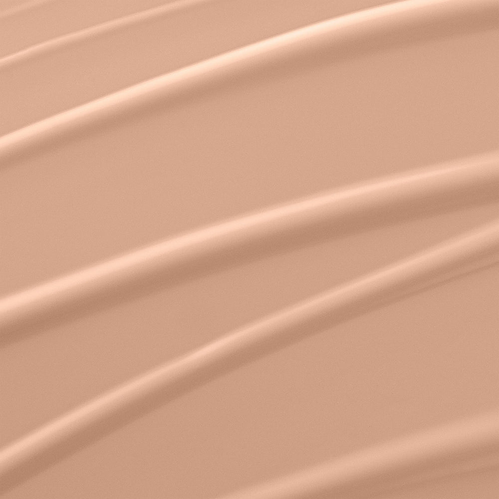 Lancôme Renergie Lift Foundation texture swirl demonstrates smooth blending for radiant skin.