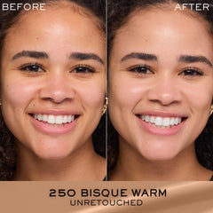 Lancôme Renergie Lift texture close-up shows smooth blend for seamless coverage.