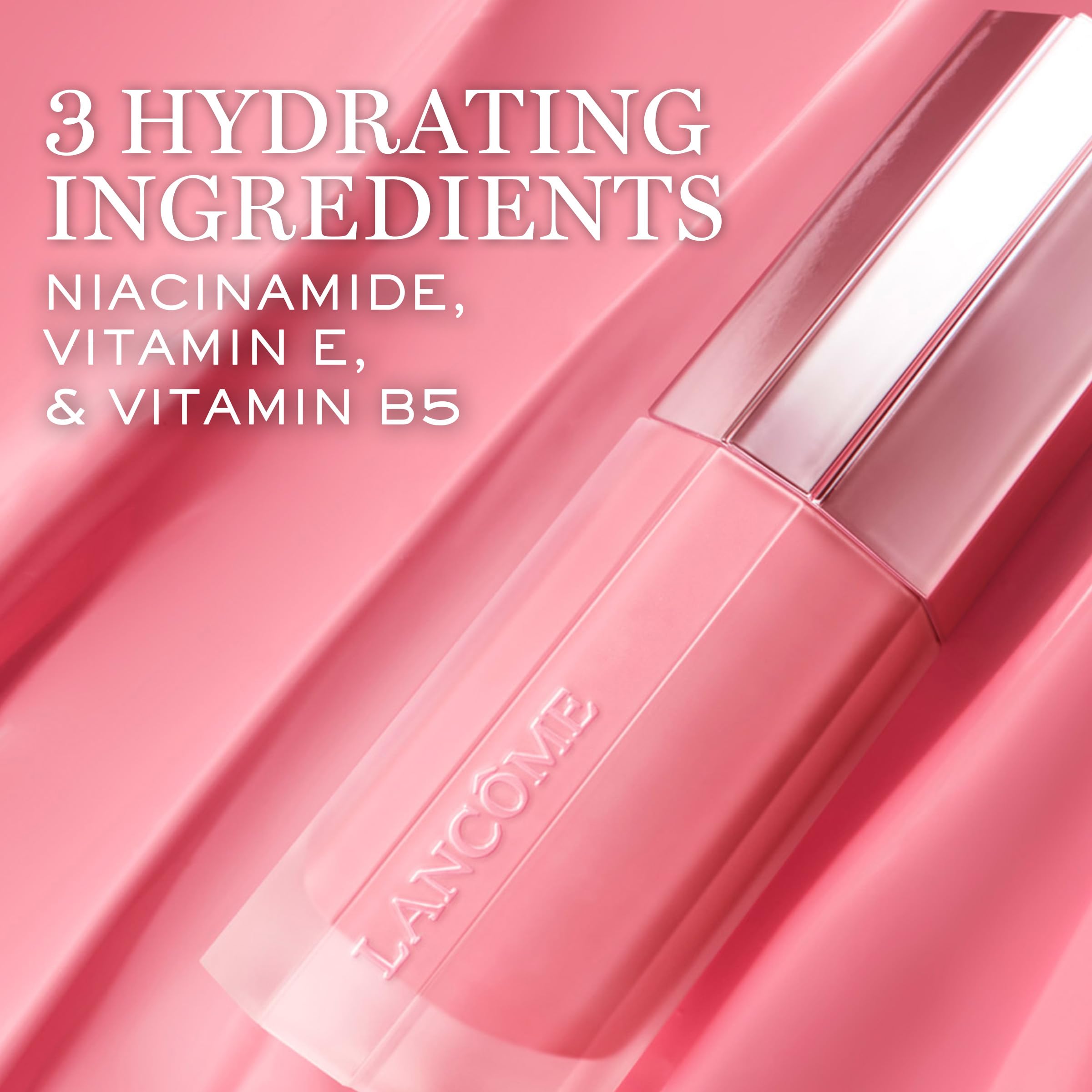 Lancome Juicy Liquid Blush splash on brush for easy layering.