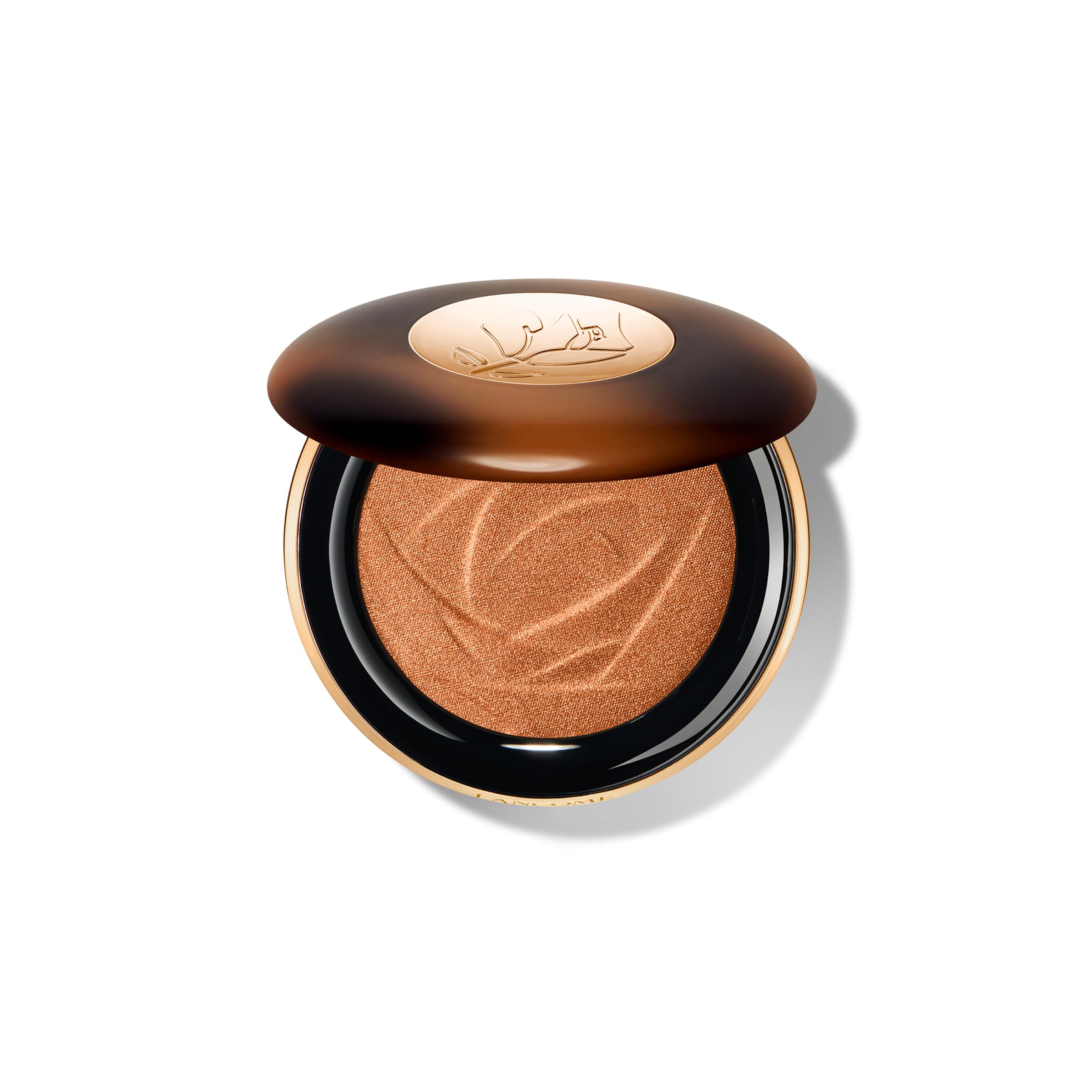 Lancôme Teint Idole C.E. highlighter Copper Glow compact for a lasting luminous finish.