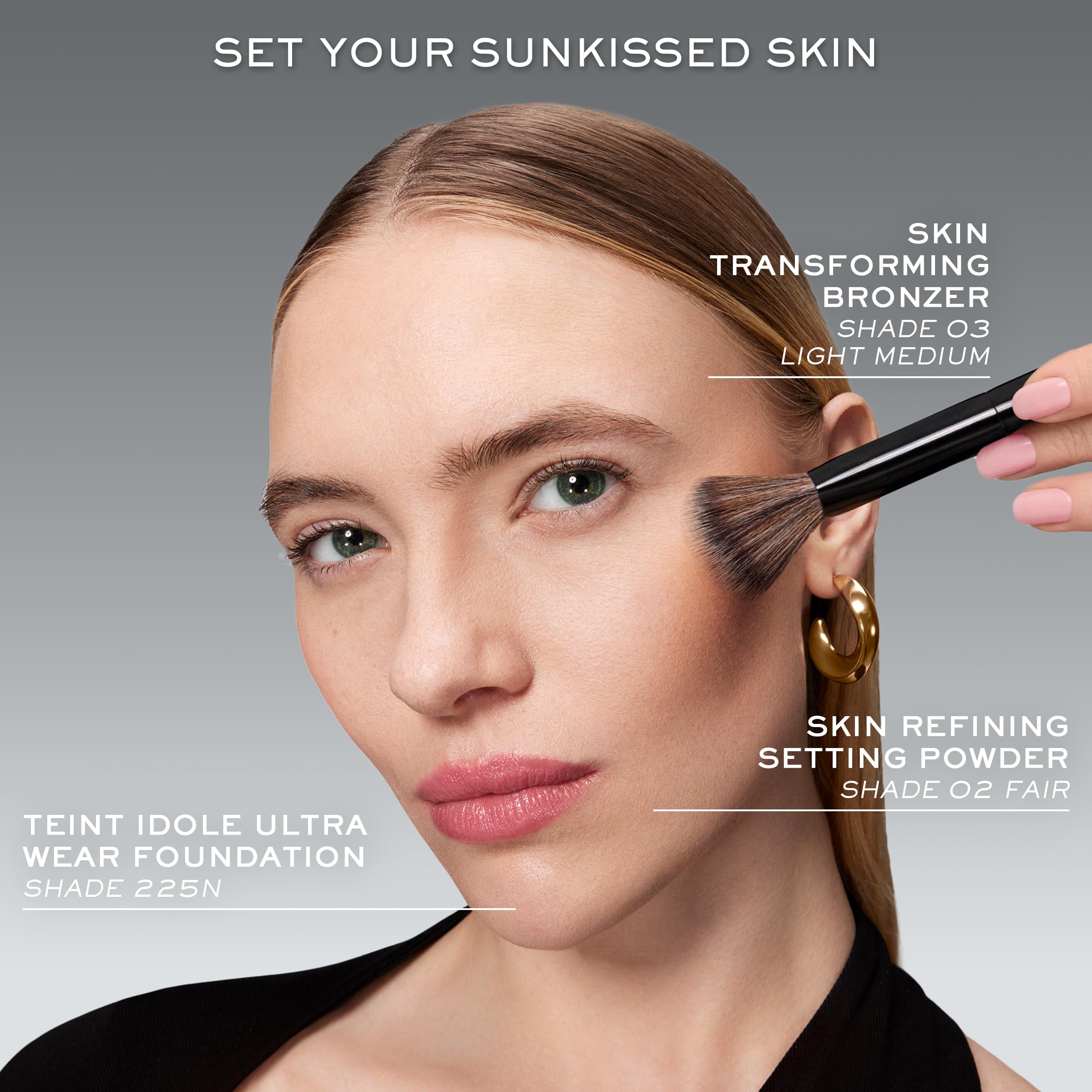 Lancôme Teint Idole setting powder provides a breathable second-skin feel.