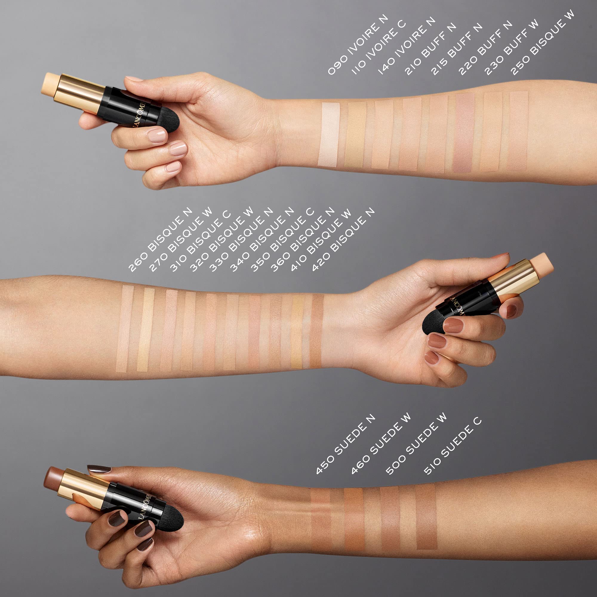Lancôme Teint Idole Ultra Wear Foundation Stick cream-to-powder finish controls shine