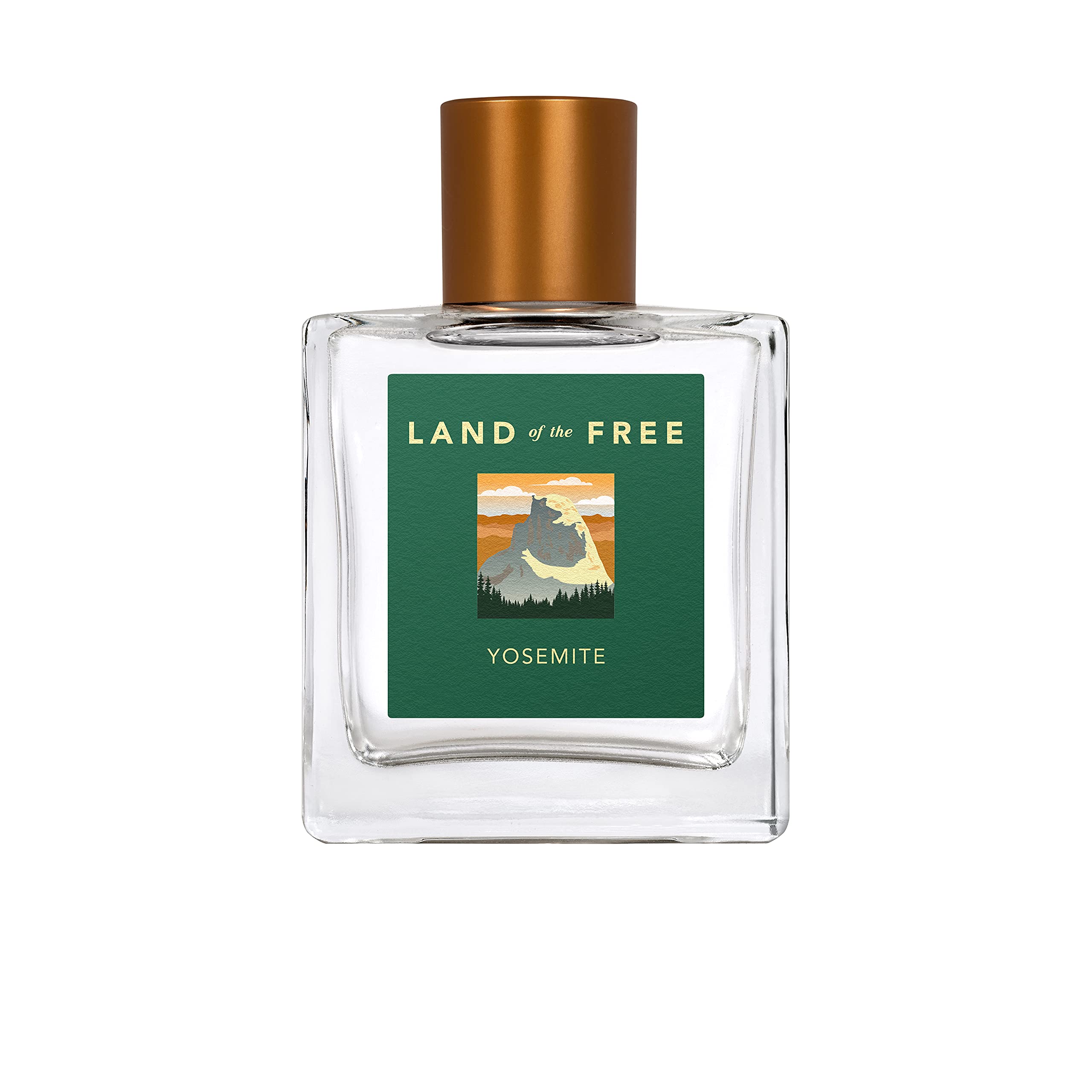 Land of the Free Yosmite spray application on wrist delivers fresh vibes.