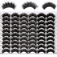 Lanflower 18-19-20mm lashes fit your eye line for customizable impact.