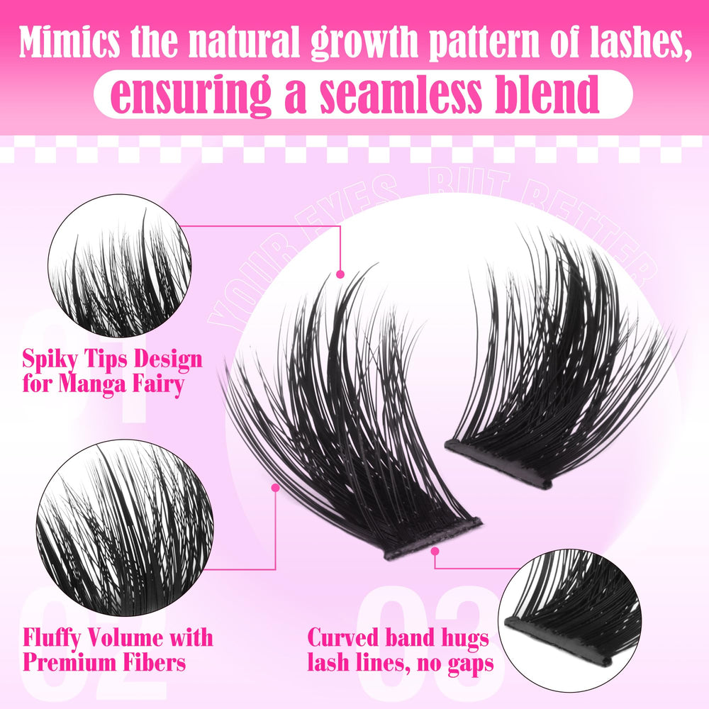 Lanflower at-home kit helps you achieve a salon-like lash line quickly.