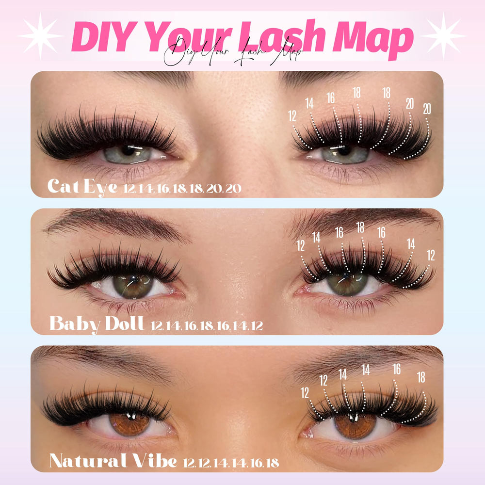 Lanflower C-Curl lifts eyes for a wide-awake appearance.