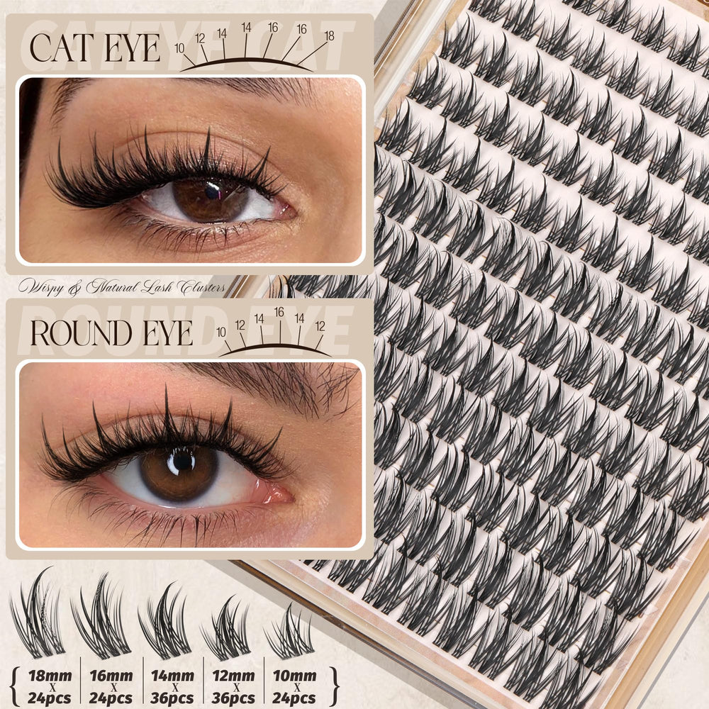 Lanflower curved lash extensions offer gentle lift for brighter eyes