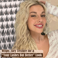 Lanflower invisible band lashes provide undetectable lash line