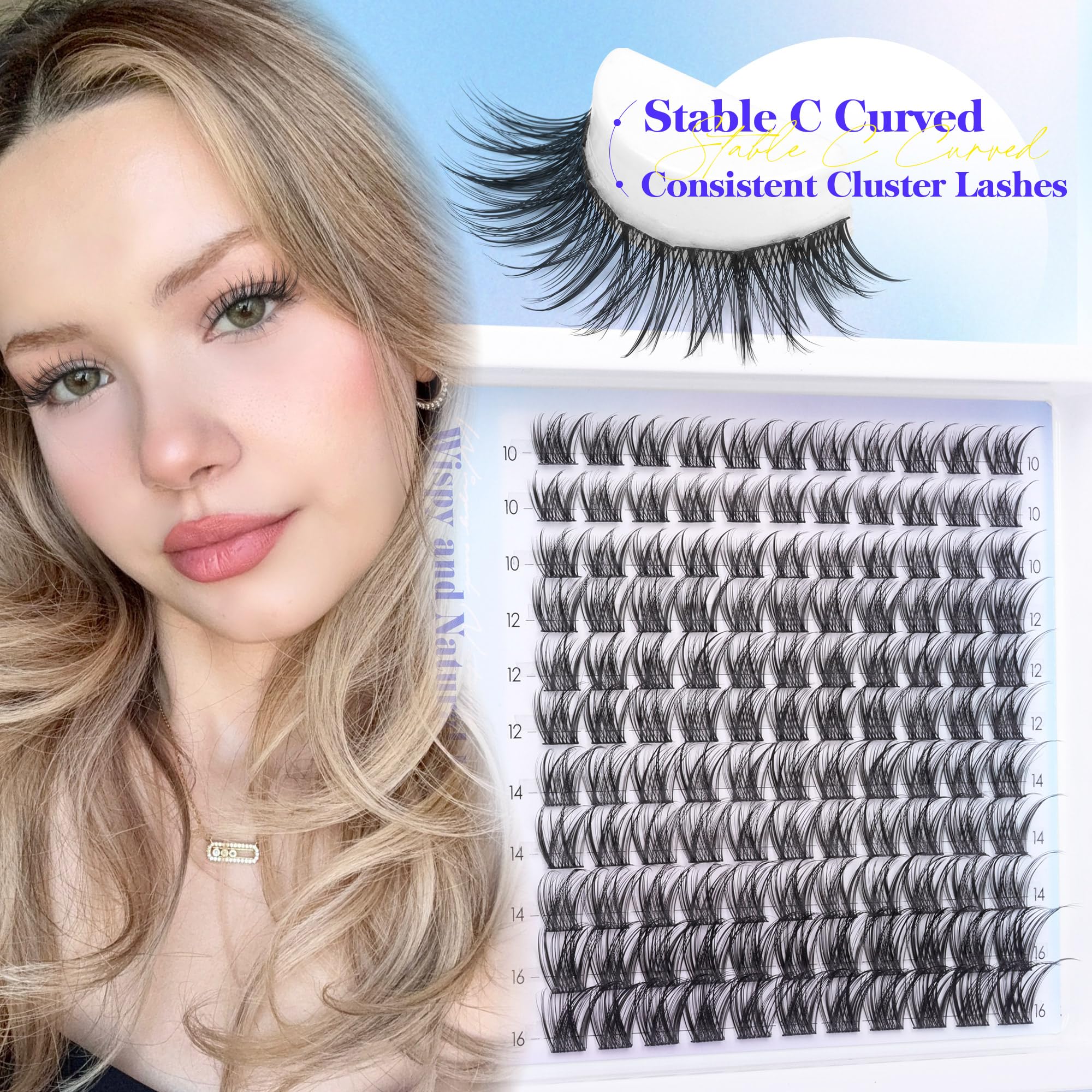 Lanflower lash bond and seal provide strong hold and smooth finish.