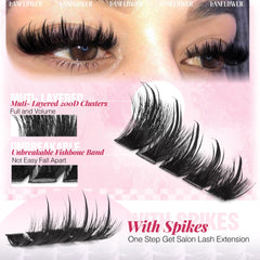 Lanflower clusters offer 10-18 mm options to tailor natural or dramatic looks.