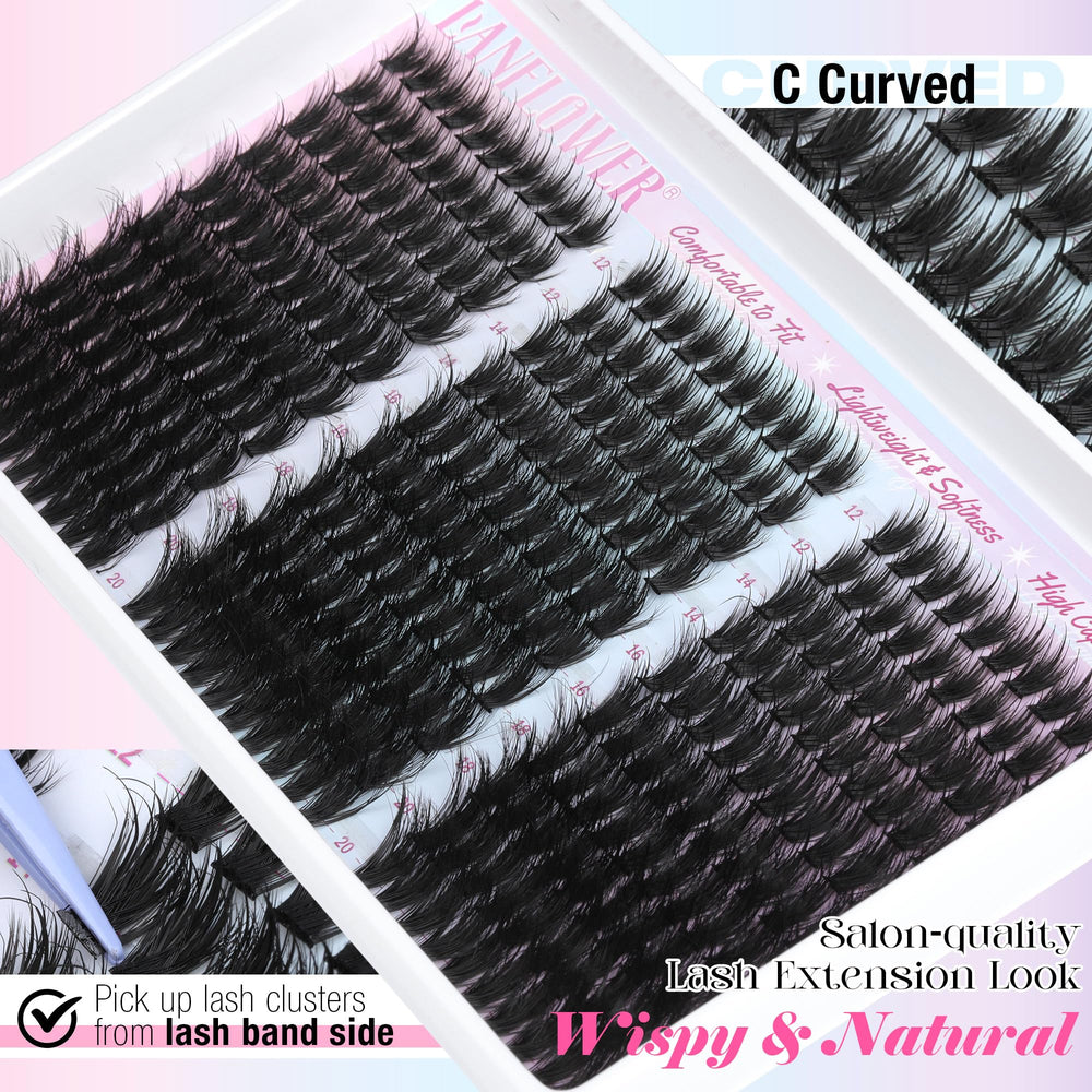 Lanflower long-lasting wear designed for all-day lash confidence.