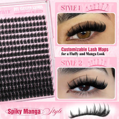 Lanflower soft wispy fibers mimic real lashes for all-day comfort.