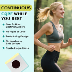 LANGCCI Ozempatch with natural ingredients supports skin-friendly use during wear.