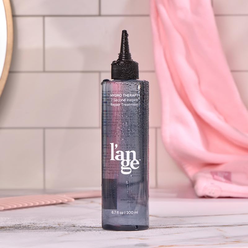 L'ANGE HAIR Hydro Therapy radiant gloss after use