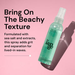 L'ANGE HAIR mist application on damp hair creates effortless waves.