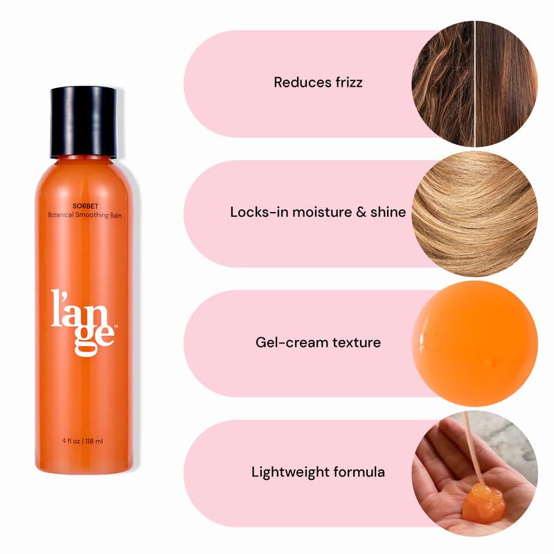 L'ANGE HAIR Sorbet texture shot reveals silky softness and shine