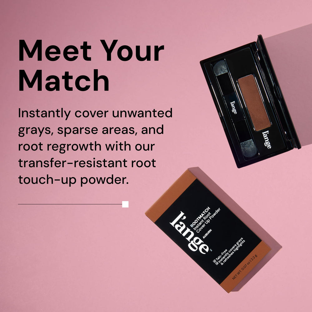 L'ANGE HAIR RootMatch gray coverage blends into your color naturally.