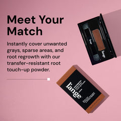 L'ANGE HAIR RootMatch gray coverage blends into your color naturally.