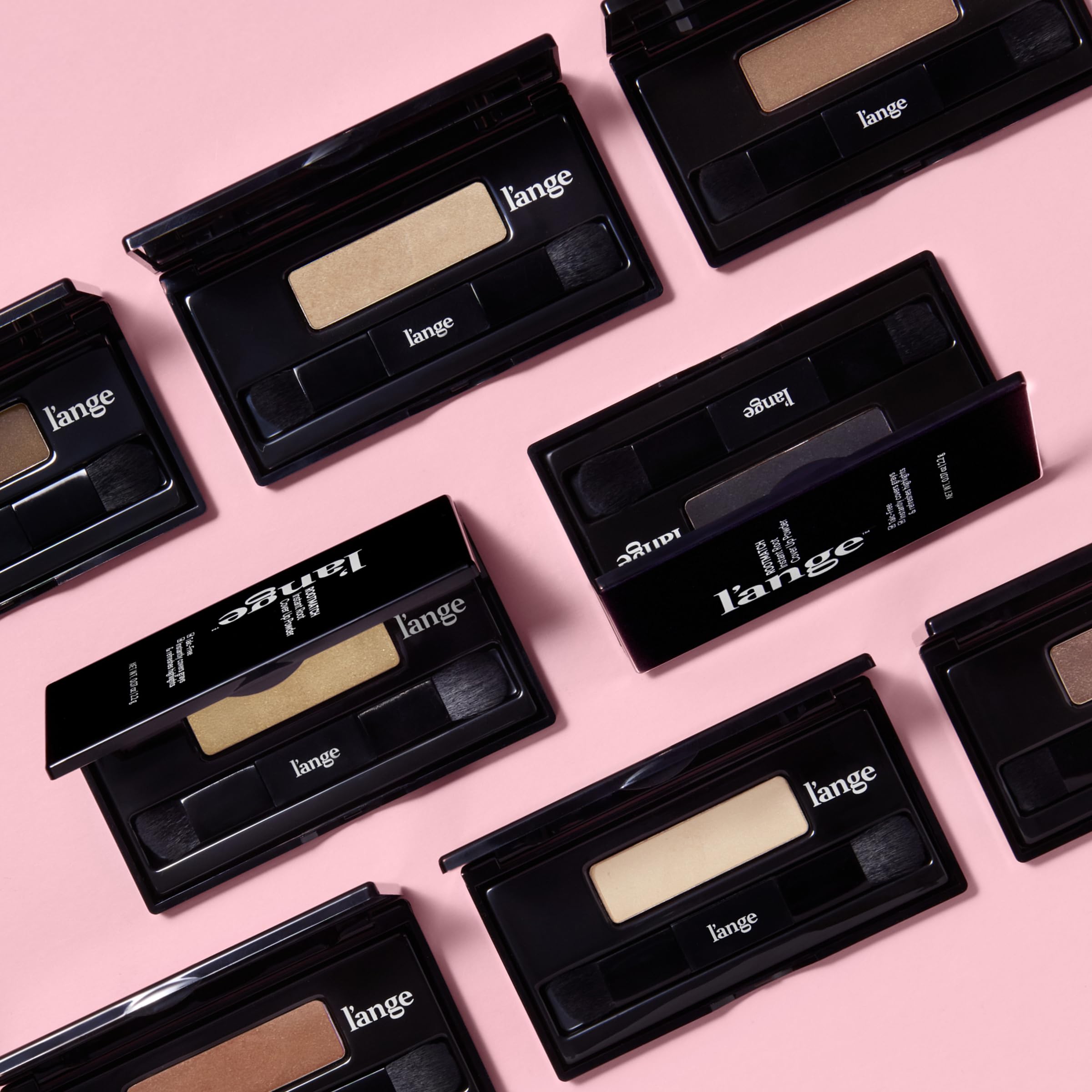 L'ANGE HAIR RootMatch blends hairline and part lines for natural results.