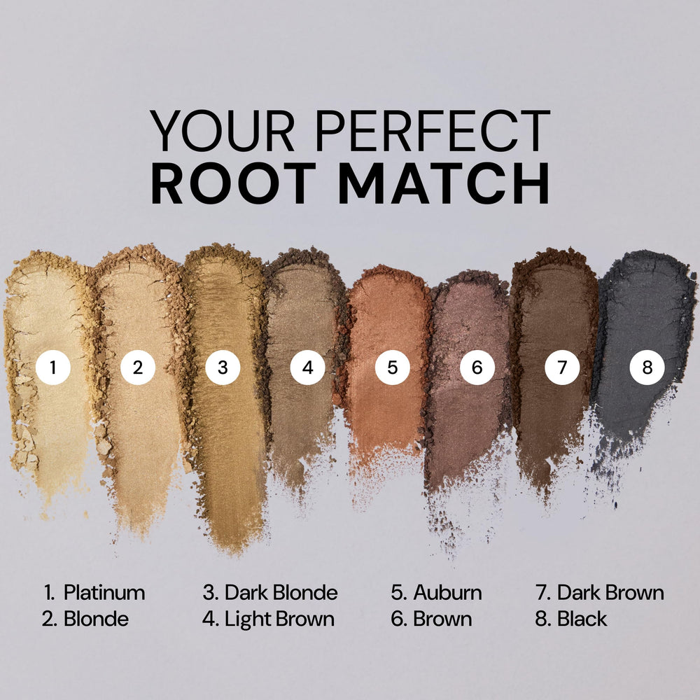 L'ANGE HAIR RootMatch precision applicator targets roots for precise blending.