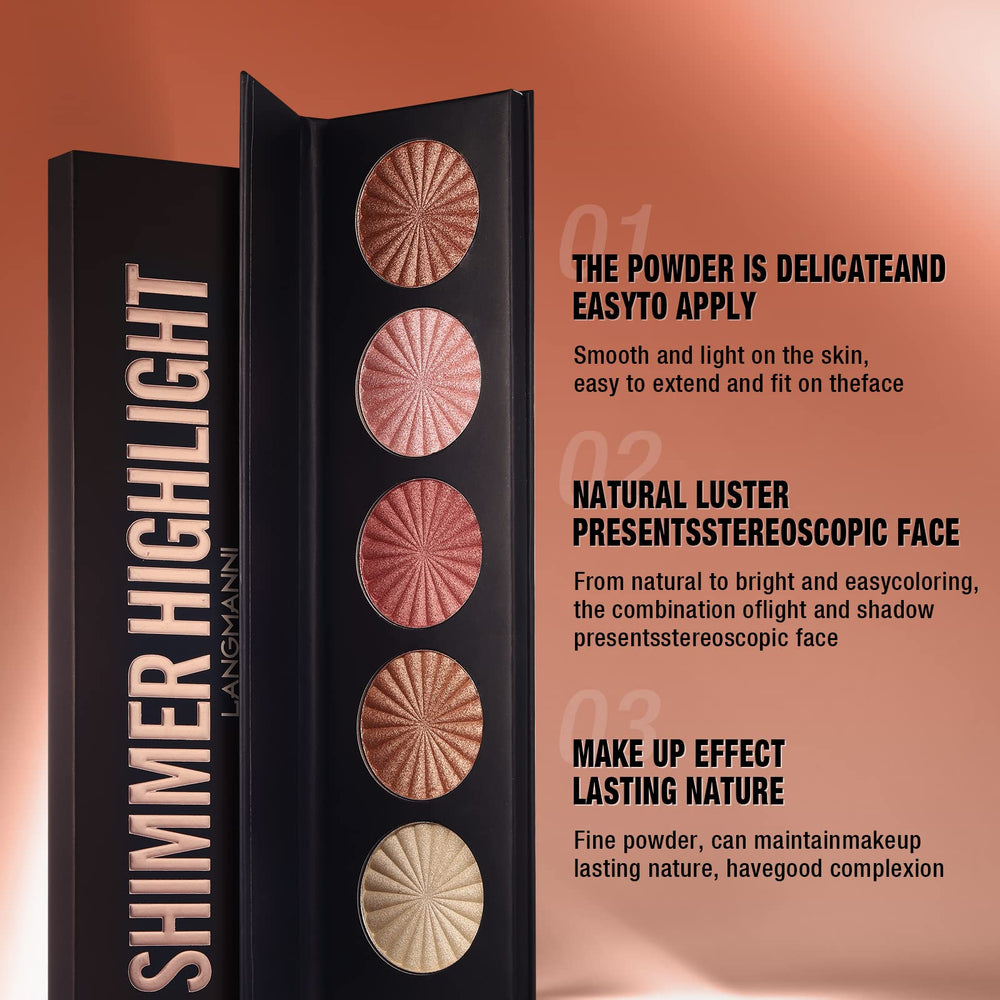 LANGMANNI compact palette is lightweight and ideal for travel touch-ups.