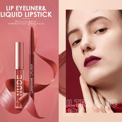 Langmanni matte liquid lipsticks swatches reveal rich pigment and smooth application.