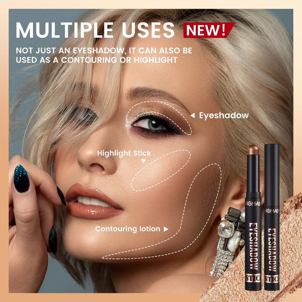 LANGMANNI waterproof long-wear formula keeps color intact all day.