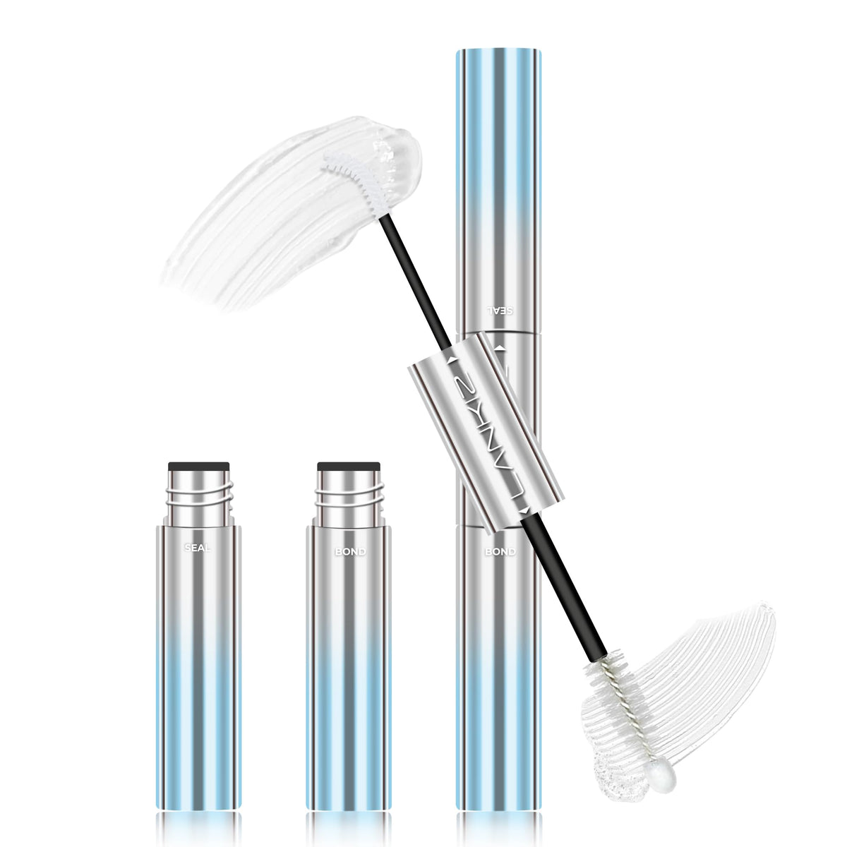LANKIZ lash cluster glue bottle for precise, long lasting bond on lashes