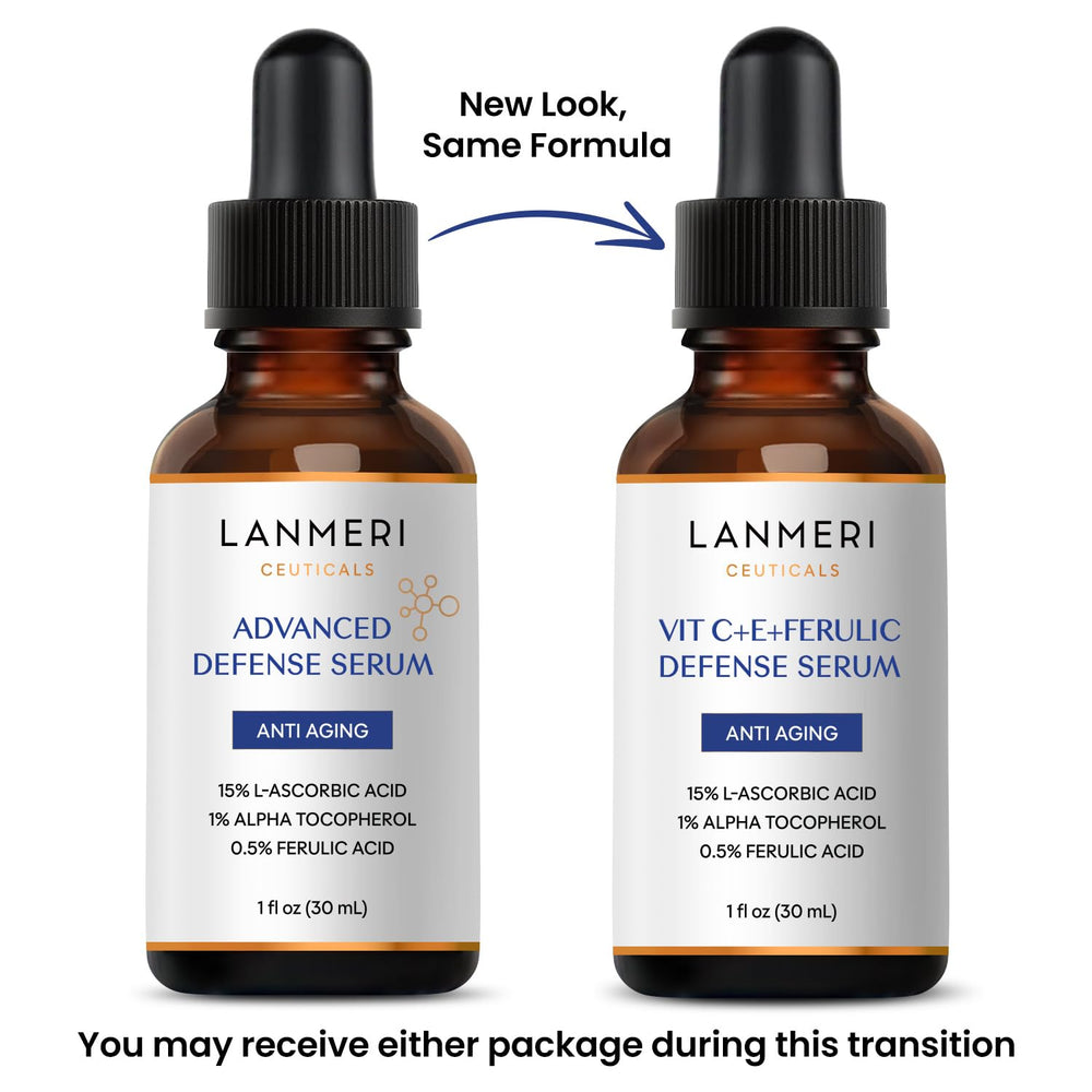 Lanmeri Ceuticals serum dispenser pump closeup for easy, fast-absorbing application