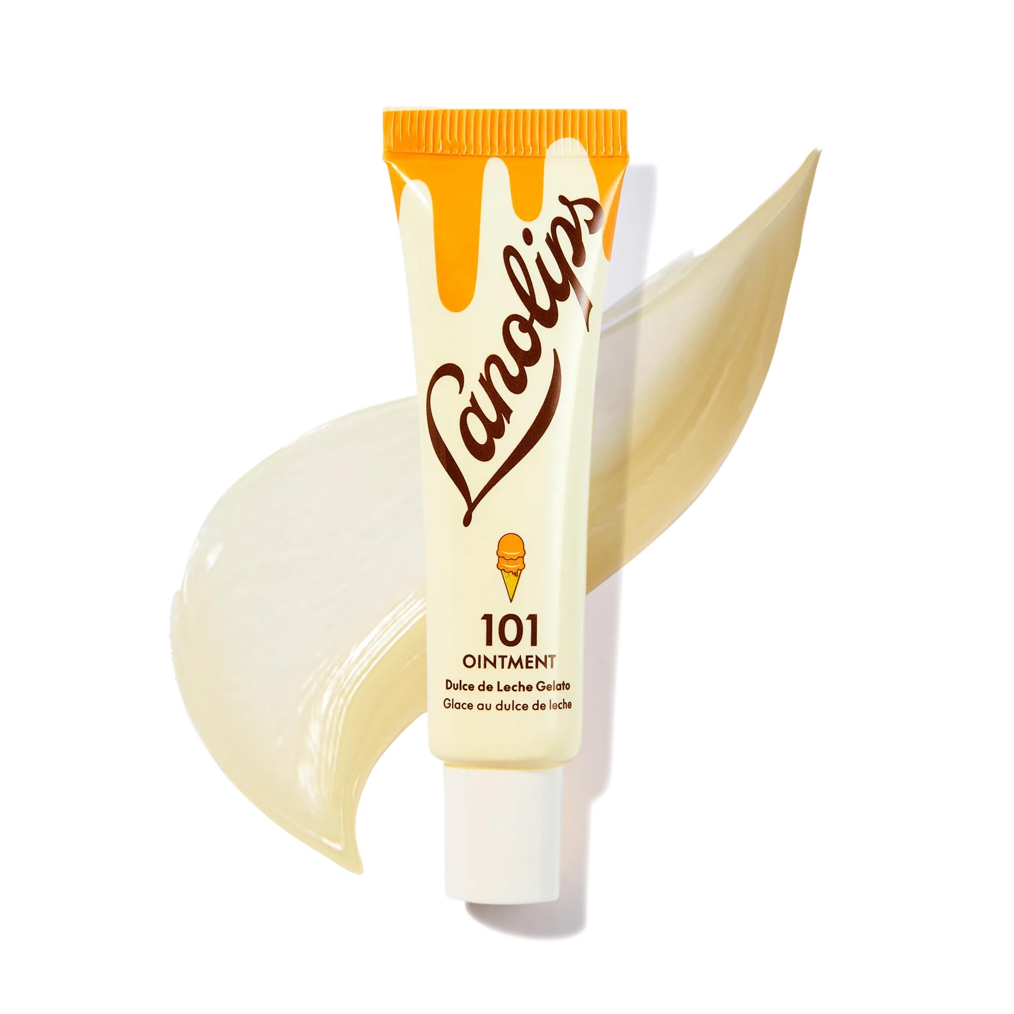 Lanolips 101 Ointment tube front for on-the-go lip hydration.