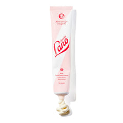 Lanolips lanolin lotion with rose oil hydrates dry skin without tackiness.