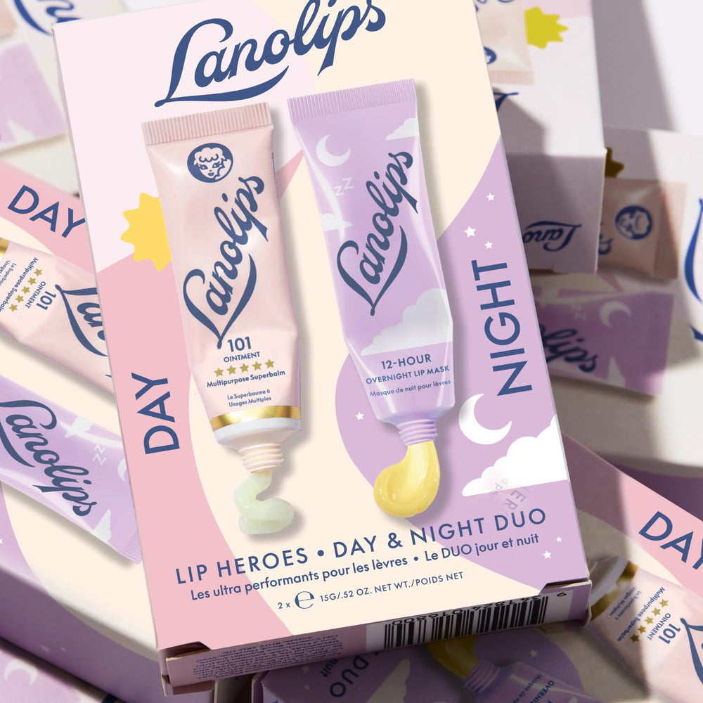Lanolips overnight lip mask tub delivers overnight rehydration and repair.