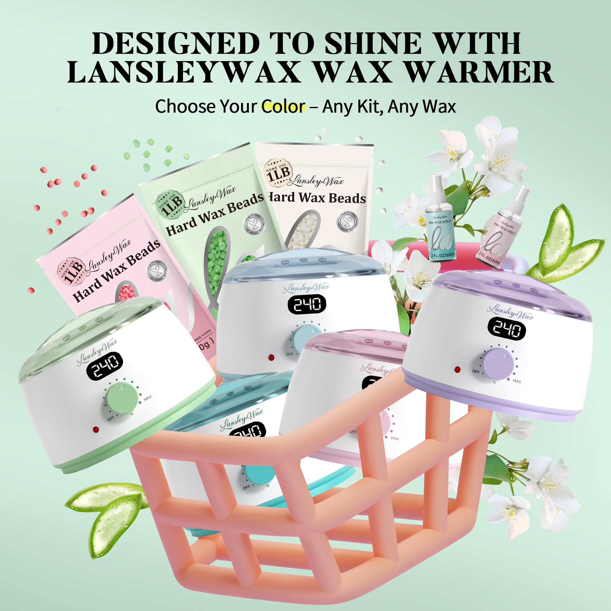 LANSLEYWAX Beginner-friendly waxing steps for simple at-home routine