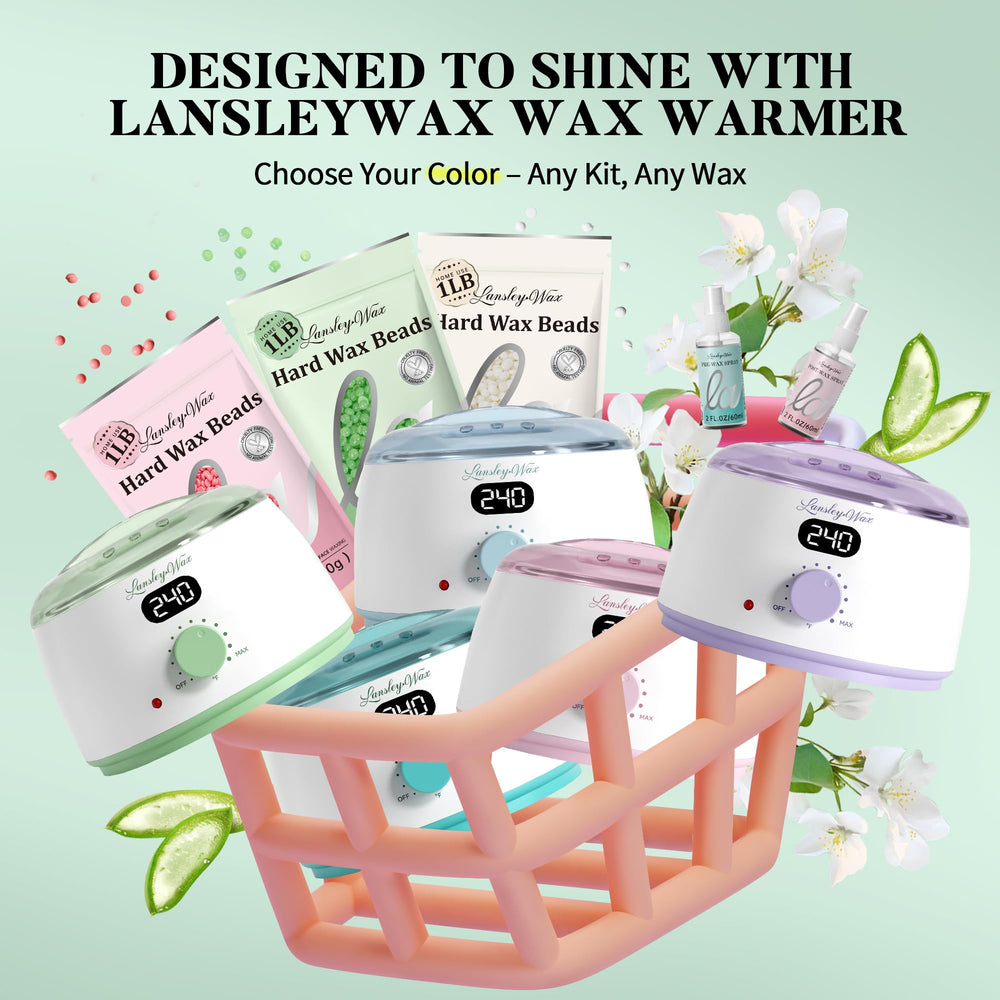LANSLEYWAX Beginner-friendly waxing steps for simple at-home routine