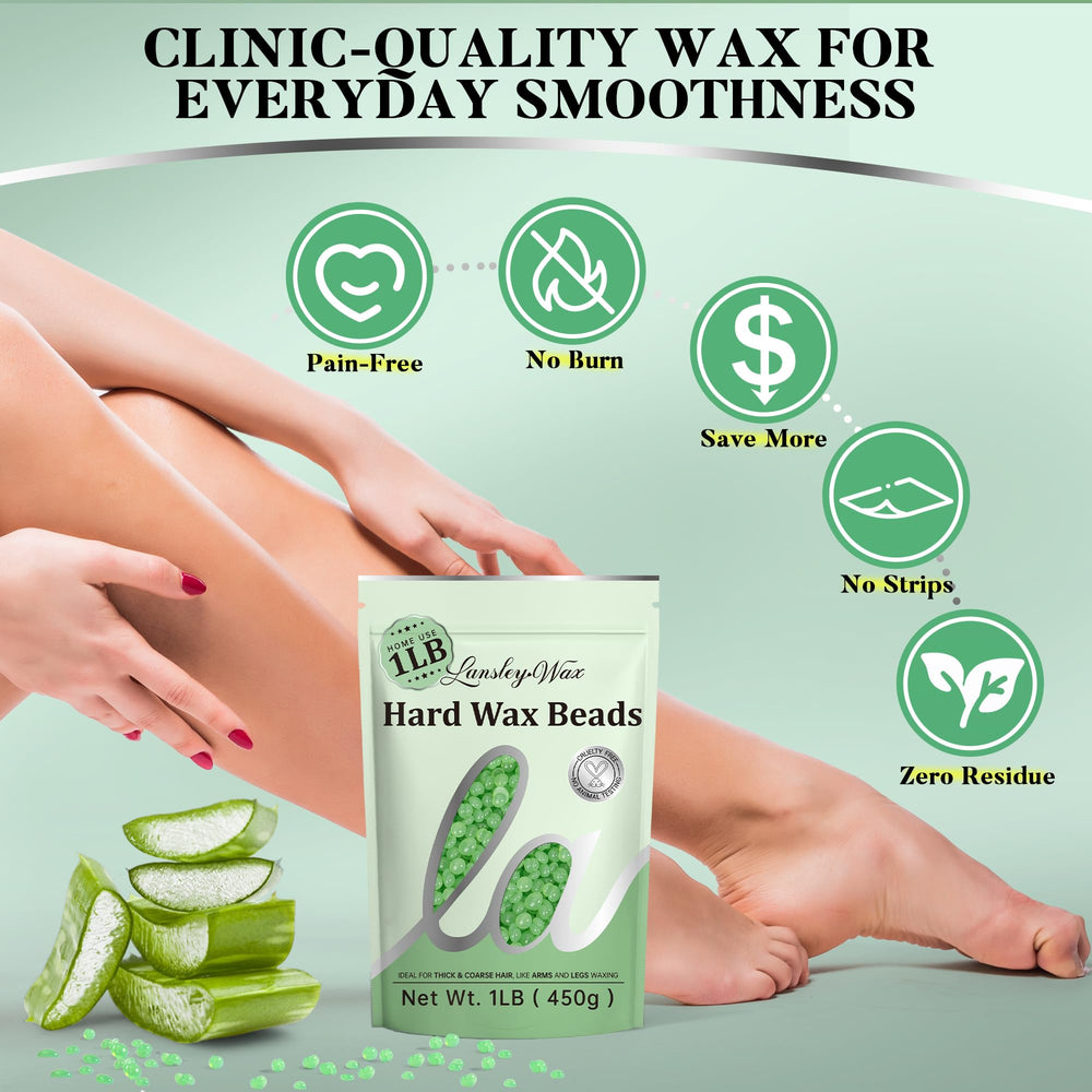 LANSLEYWAX Aloe wax suitable for full-body use across multiple areas