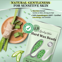 LANSLEYWAX Wax application bowl with scoop for mess-free at-home waxing