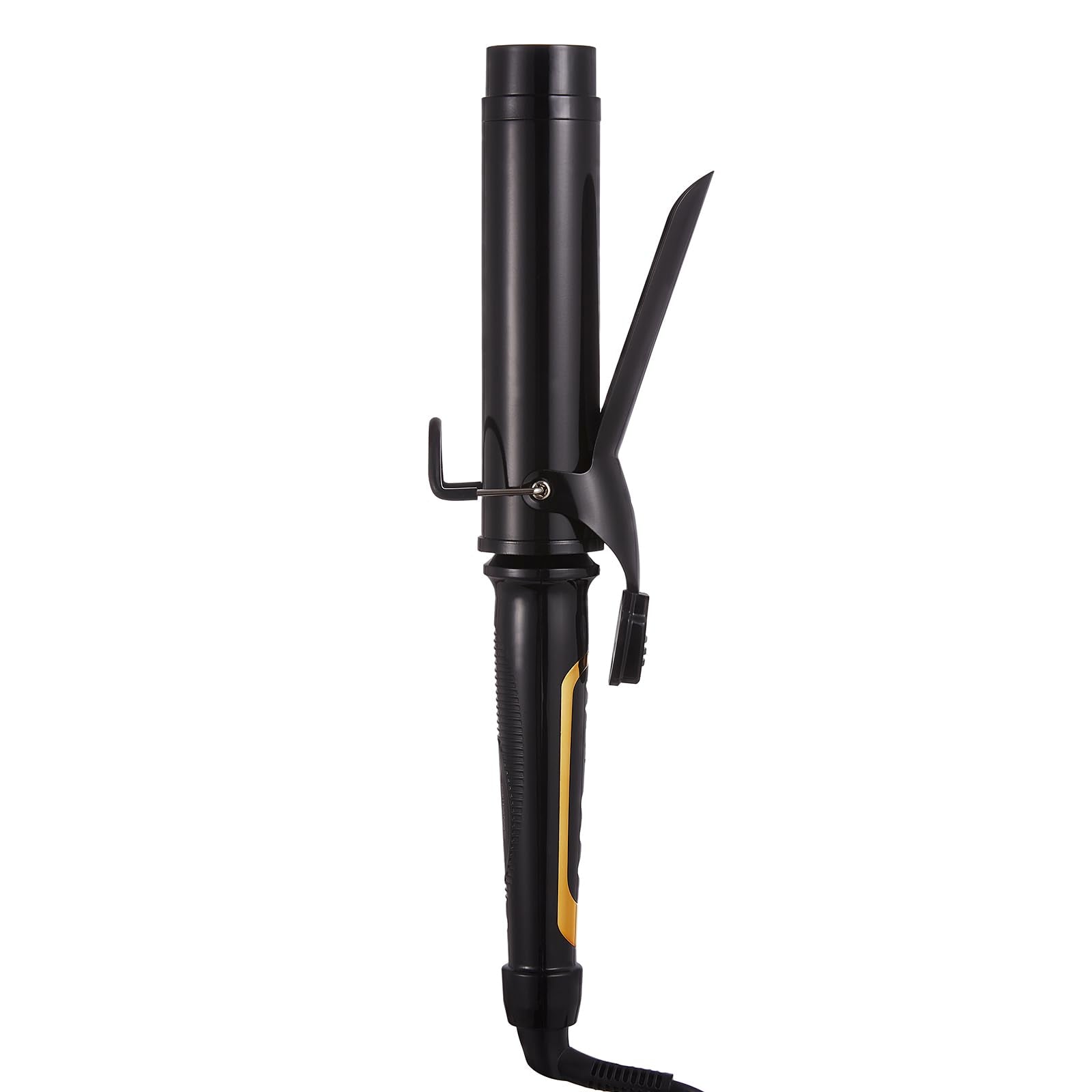 Lanvier adjustable temperature 300-450°F for safe styling across hair types.