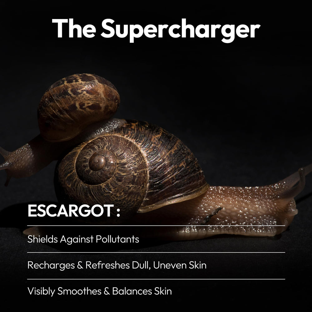 LAPCOS Escargot sheet mask unfolded highlights easy application and instant pampering