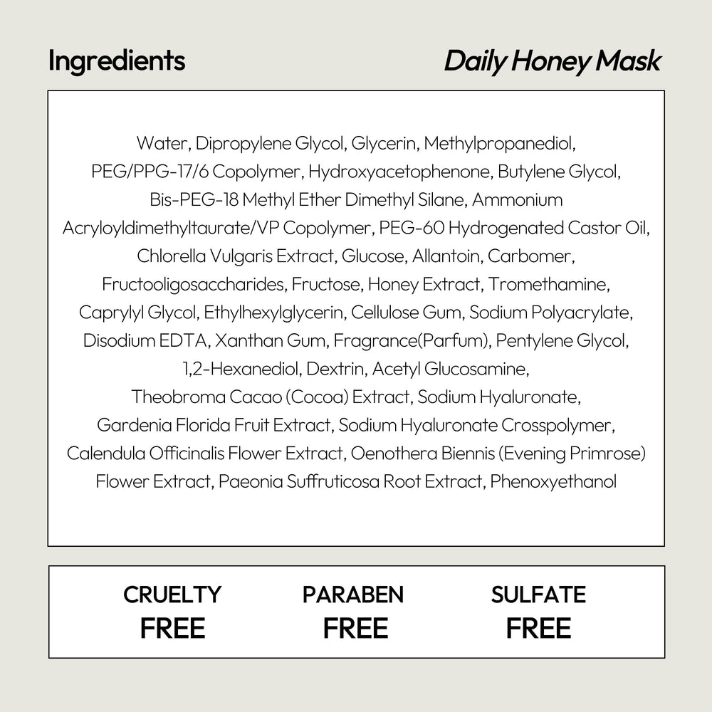 LAPCOS honey serum pool image suggesting extra hydration