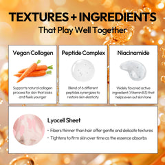 LAPCOS peptide complex ingredient close-up shows skin-supporting actives.