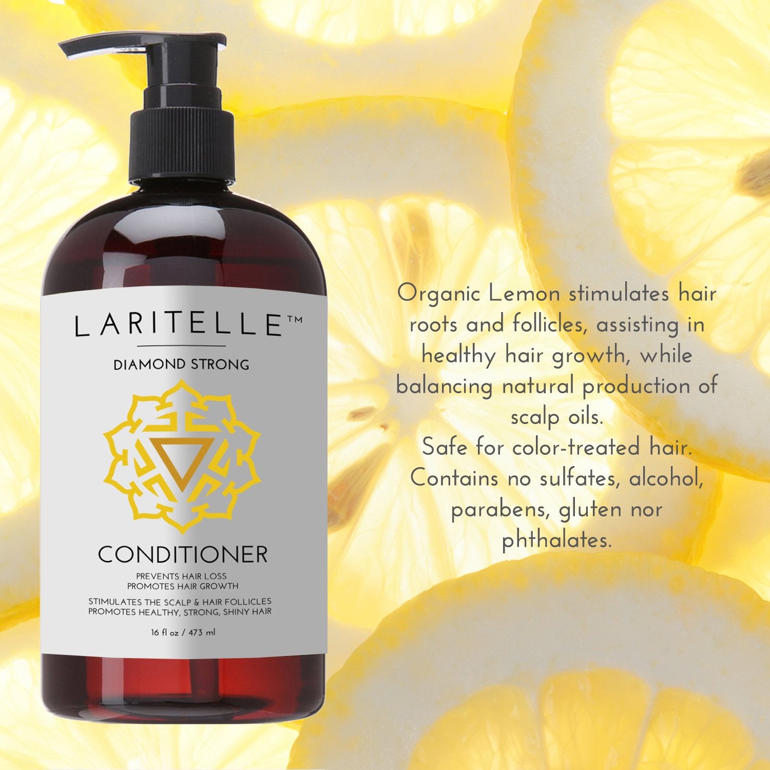 Laritelle hair-care routine scene demonstrates easy daily nourishment.