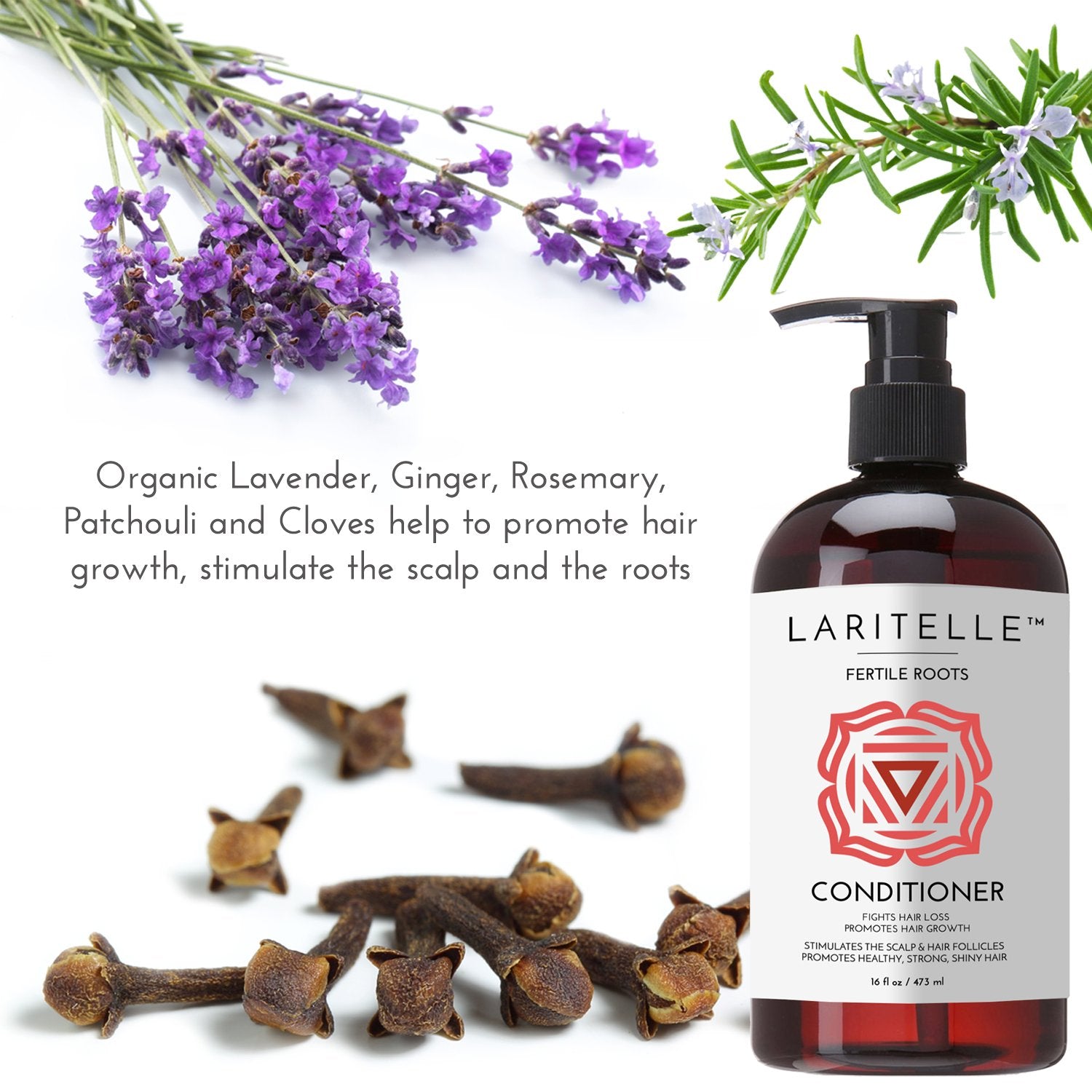 Laritelle label shows organic certification and natural ingredients.