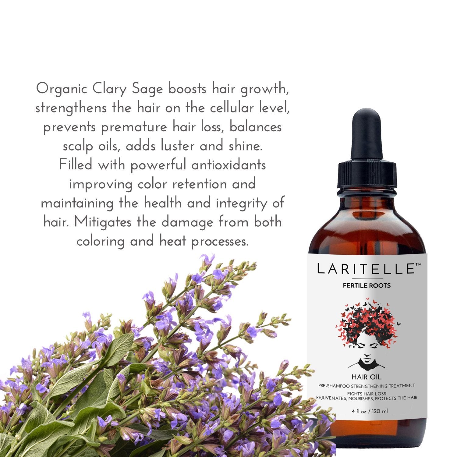 Laritelle sulfate-free formula avoids harsh chemicals for gentle care