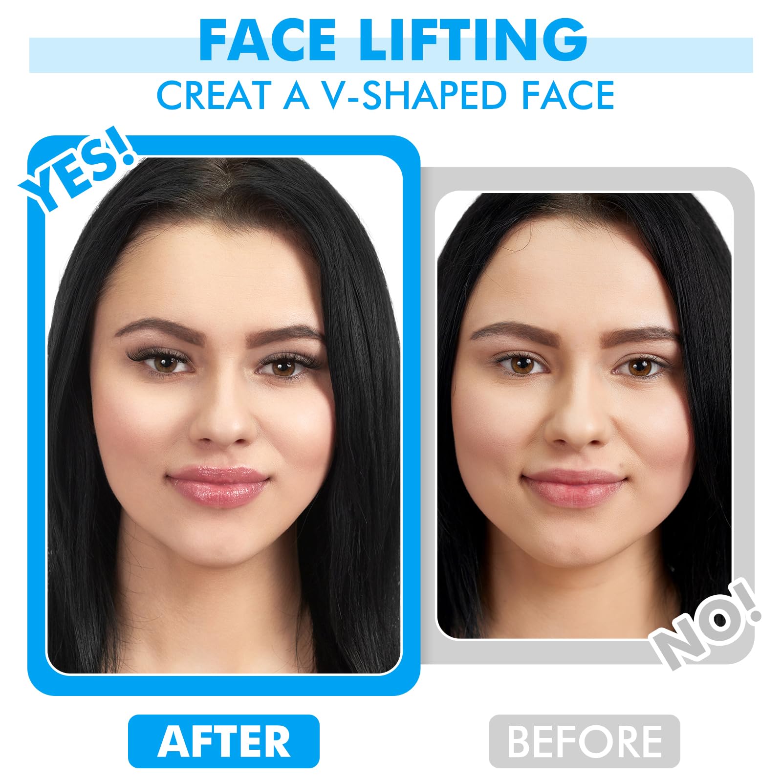 Larrel eyes wrinkle tape in application shot for targeted smoothing