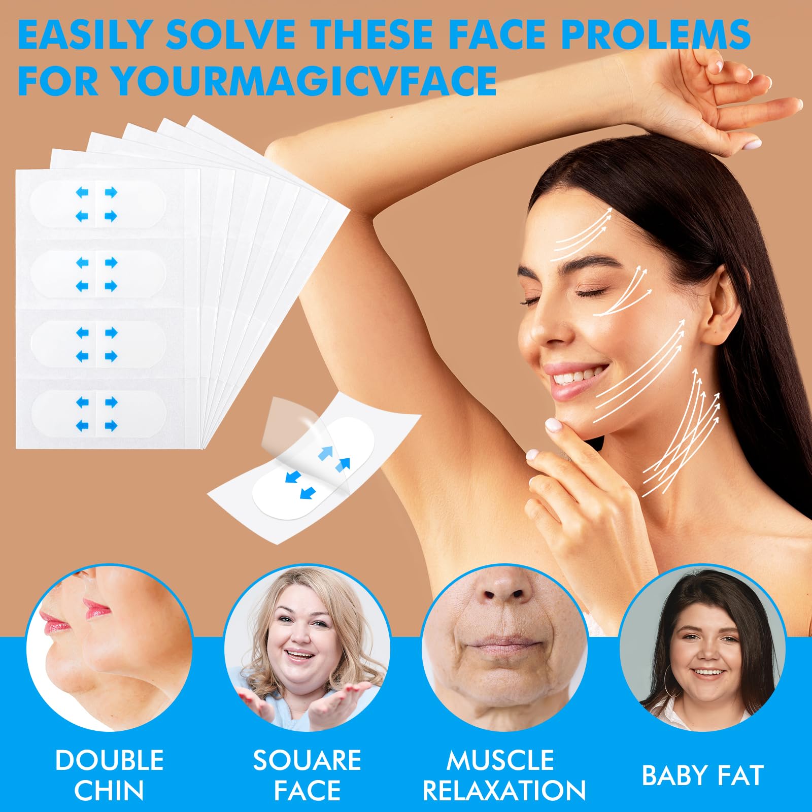 Larrel soft skin-safe material emphasizes gentle comfortable wear