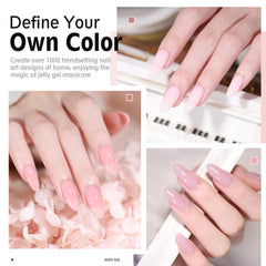 Larvall Beautpal 10-piece gel polish collection for versatile manicures.