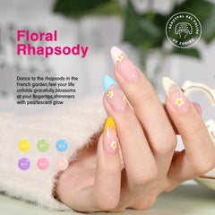 Larvall Beautpal base coat for smooth adhesion and even color payoff.