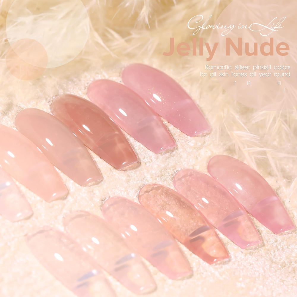 Larvall Beautpal milky pink swatch shows natural, buildable color.