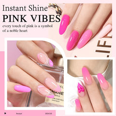 Larvall Beautpal salon-style manicure arrangement shows polished professional nails.